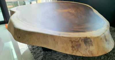 NO.52 log coffee table solid hardwood  acacia hardwood free delivery