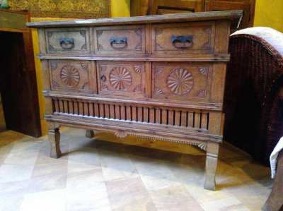 Wooden sideboard