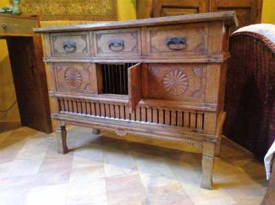 Wooden sideboard