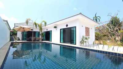 Move in ready 2 bedroom pool villa close to the beach. 5,500,000 THB