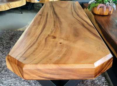 NO.56NEW DISCOUNTED ACACIA COFFEE TABLE SOLID 3 INCH FREE DELIVERY