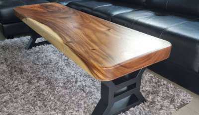 NO.58NEW DISCOUNTED ACACIA COFFEE TABLE ROUNDED EDGES FREE DELIVERY