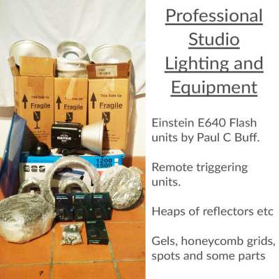 Pro Buff Studio lighting equipment plus more