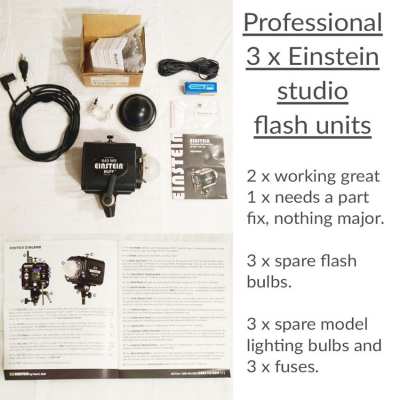 Pro Buff Studio lighting equipment plus more