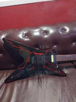 Washburn Dimebag Red Bolt Electric Guitar