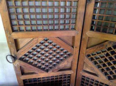 Pair of Korean antique doors