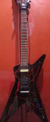 Washburn Dimebag Red Bolt Electric Guitar