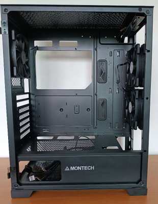 Computer Case Montech AIR 1000 LITE Black under warranty