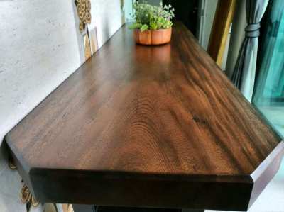 NO.76  NEW DISCOUNTED HUGE 3 INCH THICK SOLID ACACIA FREE DELIVERY