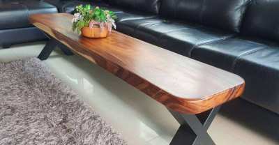 NO.79  NEW DISCOUNTED ACACIA COFFEE TABLE FREE DELIVERY