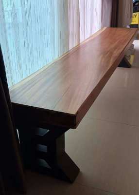 NO. 83 NEW DISCOUNTED ACACIA HARDWOOD STRAIGHT CUT SLAB FREE DELIVERY