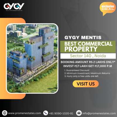 GYGY Mentis Commercial Property Noida | Office and Retail Spaces