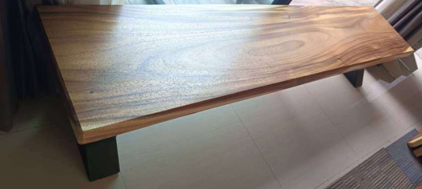 NO.84 NEW DISCOUNTED ACACIA HARDWOOD STRAIGHT CUT SLAB FREE DELIVERY