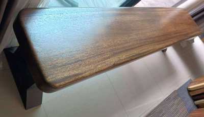 NO. 85 NEW DISCOUNTED ACACIA HARDWOOD STRAIGHT CUT SLAB FREE DELIVERY