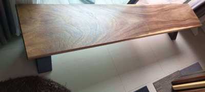 NO. 87 NEW DISCOUNTED ACACIA HARDWOOD STRAIGHT CUT SLAB FREE DELIVERY