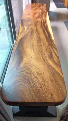 NO 88  NEW DISCOUNTED ACACIA HARDWOOD STRAIGHT CUT SLAB FREE DELIVERY