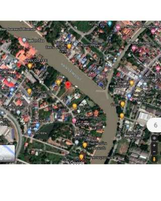 Direct Owner 3 Rai Riverfront Land in Ayuttaya for Sale