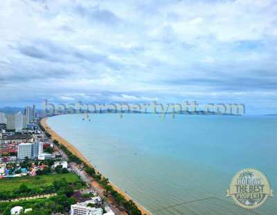 Copacabana Beach Jomtien, Sea View 1 Bedroom Condo