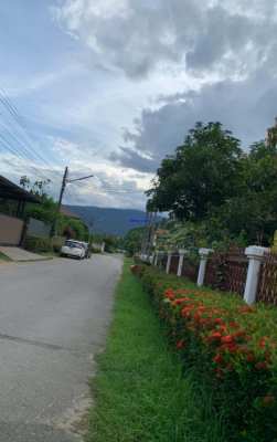 Land for sale with a beautiful view on the outskirts of Chiang Mai, Ch