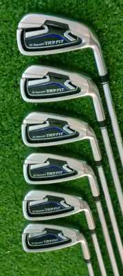 Golf Clubs, Tobunda Tryfit Lie Angle iron set, 5-PW