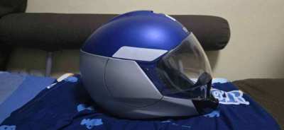 SHARK EVO JET Grey Blue XL Helmet