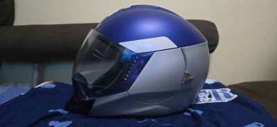 SHARK EVO JET Grey Blue XL Helmet