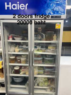 Double door fridge 