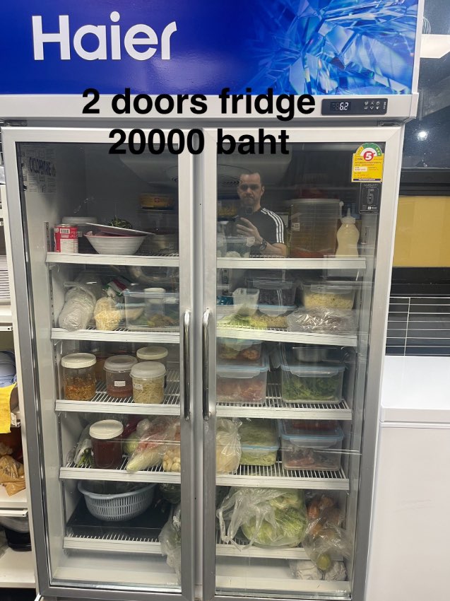 Double door fridge 