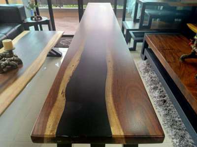 NO.93  BRAND NEW HARDWOOD BLACK RIVER BAR/HALLWAY TABLE