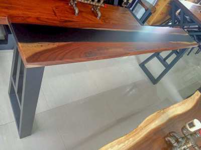 NO.93  BRAND NEW HARDWOOD BLACK RIVER BAR/HALLWAY TABLE