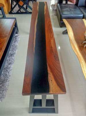 NO.93  BRAND NEW HARDWOOD BLACK RIVER BAR/HALLWAY TABLE