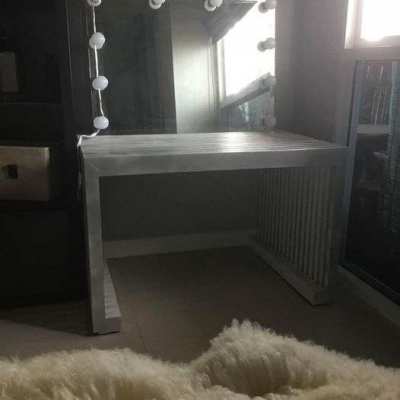 Custom-made vanity / make-up table with lights