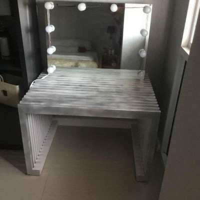 Custom-made vanity / make-up table with lights