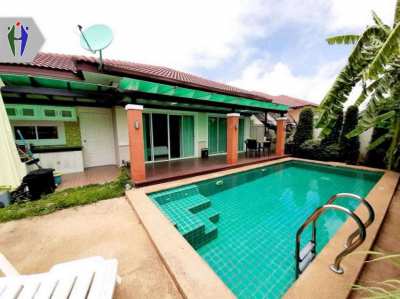 Single house, Pool Villa, for rent, Huai Yai, 3 bedrooms, for rent, 40