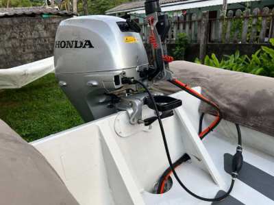 Metal Hull Dinghy 3m + Outboard Honda 4str 10hp