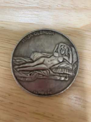 Medal Maja Desnuda and Gioconda - Leonardo Da Vinci 1452-1519 Art Gift