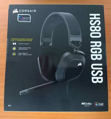 Headset Corsair HS80 RGB USB