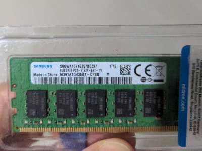 server, computer memory DDR4 ECC UDIMM RAM