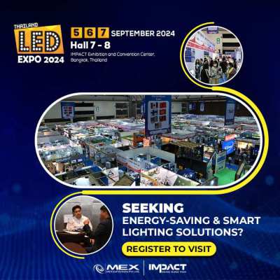 LED Expo Thailand | 5-7 September 2024 Location: Hall 7-8 IMPACT Exhib