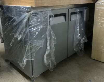 2 Door Counter Fridgerator 