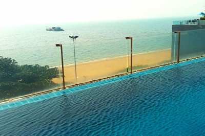 Jomtien beach sea view 1 bedroom condo rental 