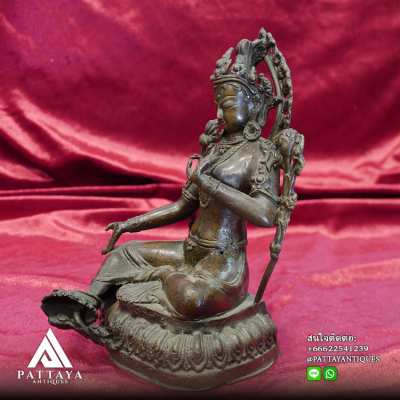 Antique Goddess Tara statue