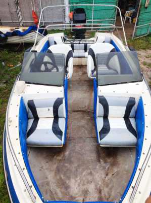 Seat Boat 155 + Mercury 90hp  Low Hrs using , for SALE !!! 149'000 thb