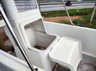 NEW 16ft (5m) Boat , Fiberglass , Bimini , L transom , for SALE