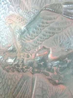 Vintage Brass Eagle Plate