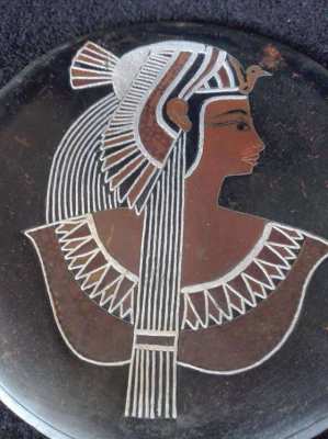 Iron Egypt Pharaon Plate