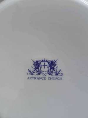 Ceramic Artrance Church Plate