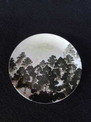 Ceramic Forest View Plate