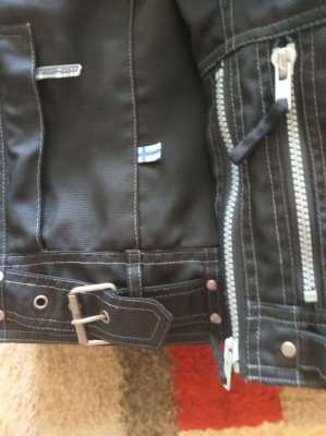 Brand new, Finnish made, Bling “Black Betty” ladies motorcycle jacket.