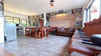 A 3 bedroom beach house with freehold ownership on Mae Ramphueng Beach